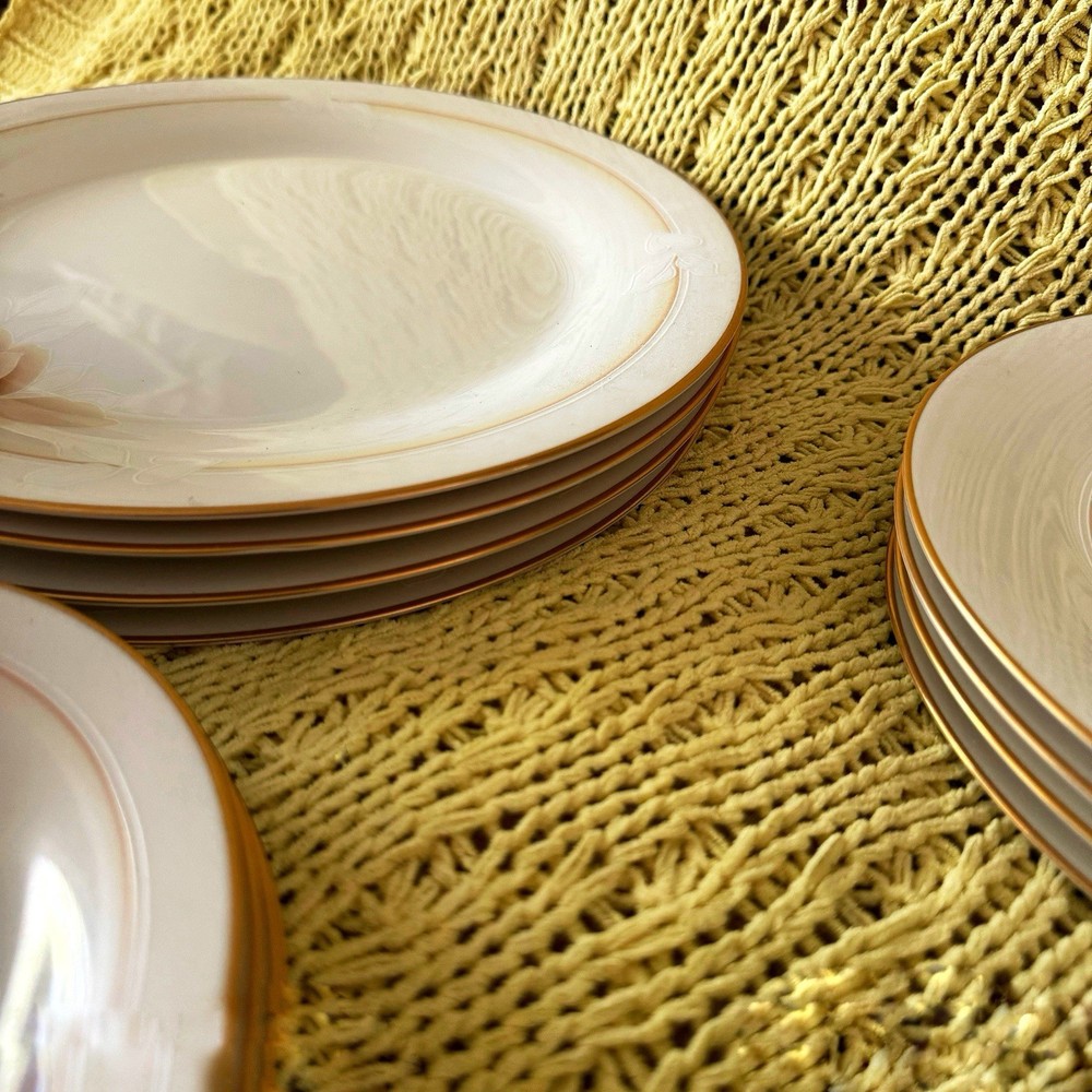 Noritake Devotion Ivory China 20-Piece Set 4 Place Settings, Model 7271
