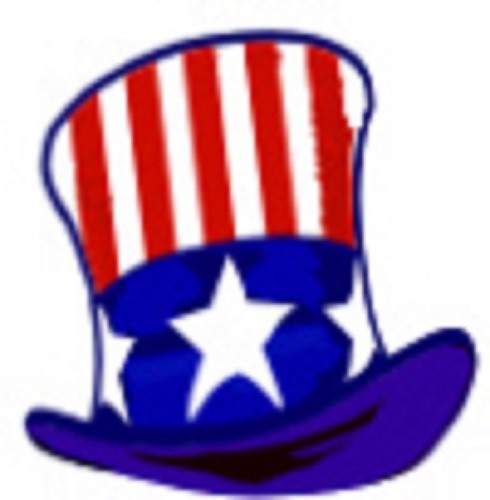 Address Labels -  Patriotic Hat 2