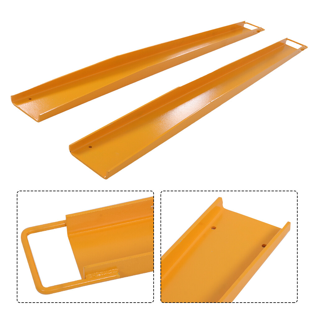 Pallet Fork Extensions Forklift Extensions 72" x 4.5" Heavy Duty Steel