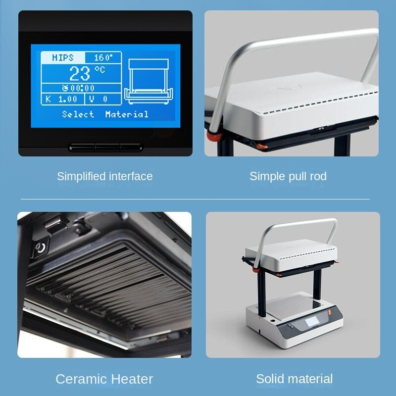 Manual Plastic Vacuum Forming Machine Small Blister Vacuum Forming Machine