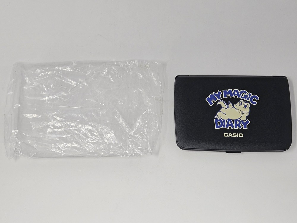 Casio My Magic Diary JD-3000 Black *Tested & Works* *Great Condition* *Rare*