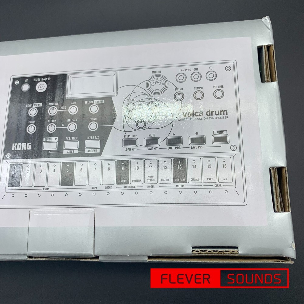 Korg volca drum Analog Modeling Rhythm Machine Analog Synthesizer Sequencer