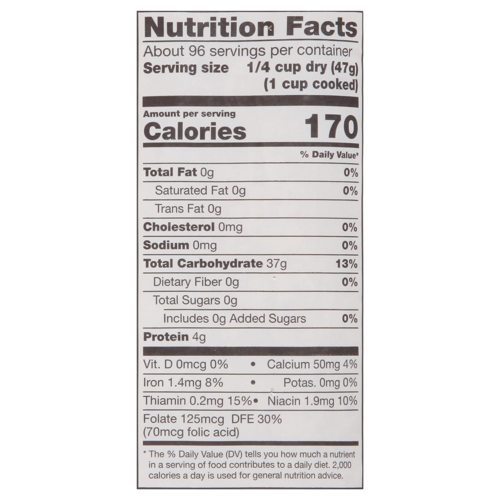 Zatarain's Enriched Parboiled Long Grain Rice, 10 lb