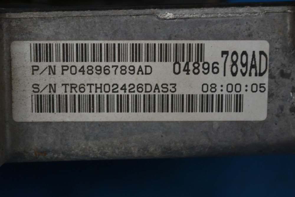 2002 DODGE STRATUS TRANSMISSION CONTROL MODULE 04896789AD
