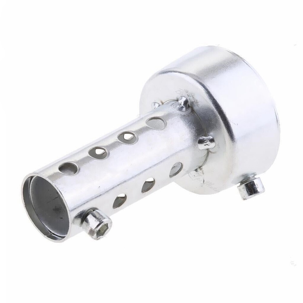48mm Motorcycle Exhaust Pipe Silencer Muffler Insert Baffle DB Killer Silver