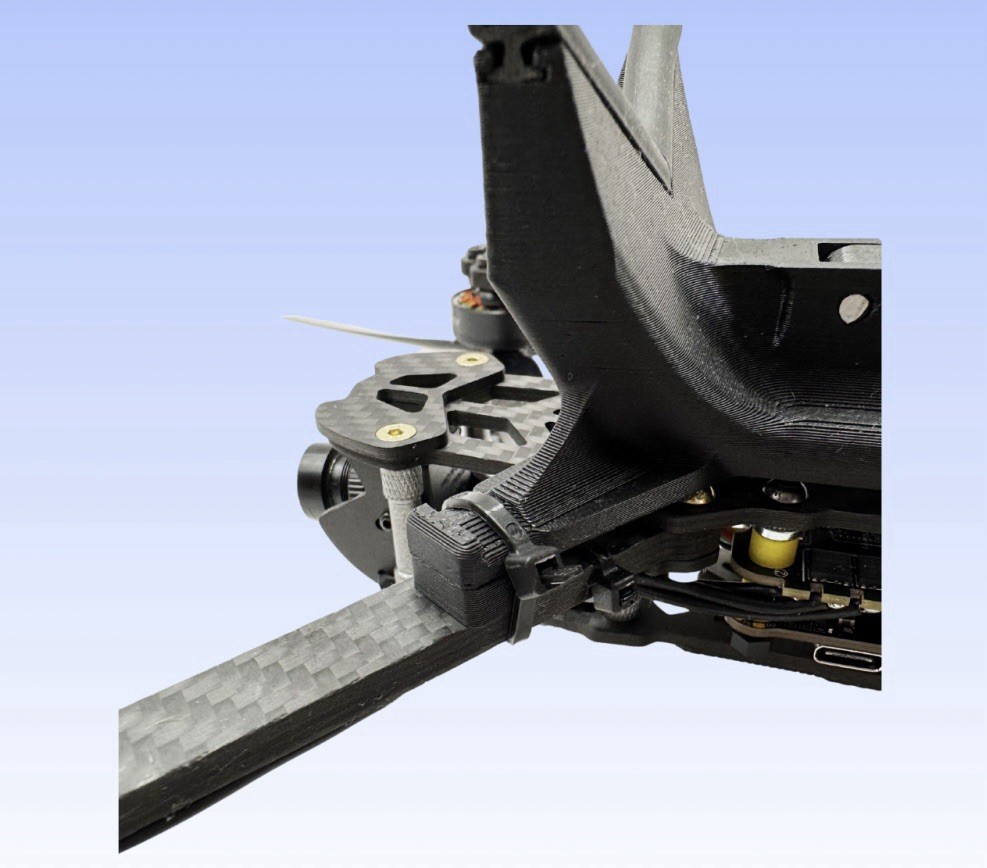 Universal FPV Drone Payload Drop System 68g Lightweight Frame Mount