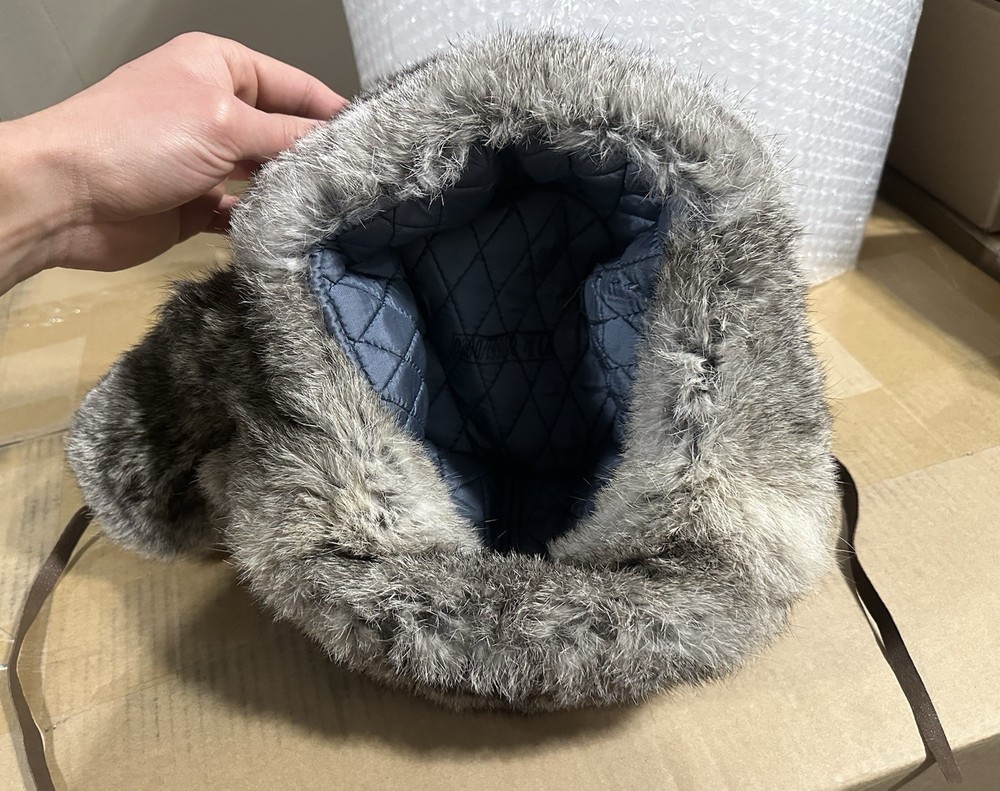 VINTAGE! German WW2 Rabbit Fur Hat