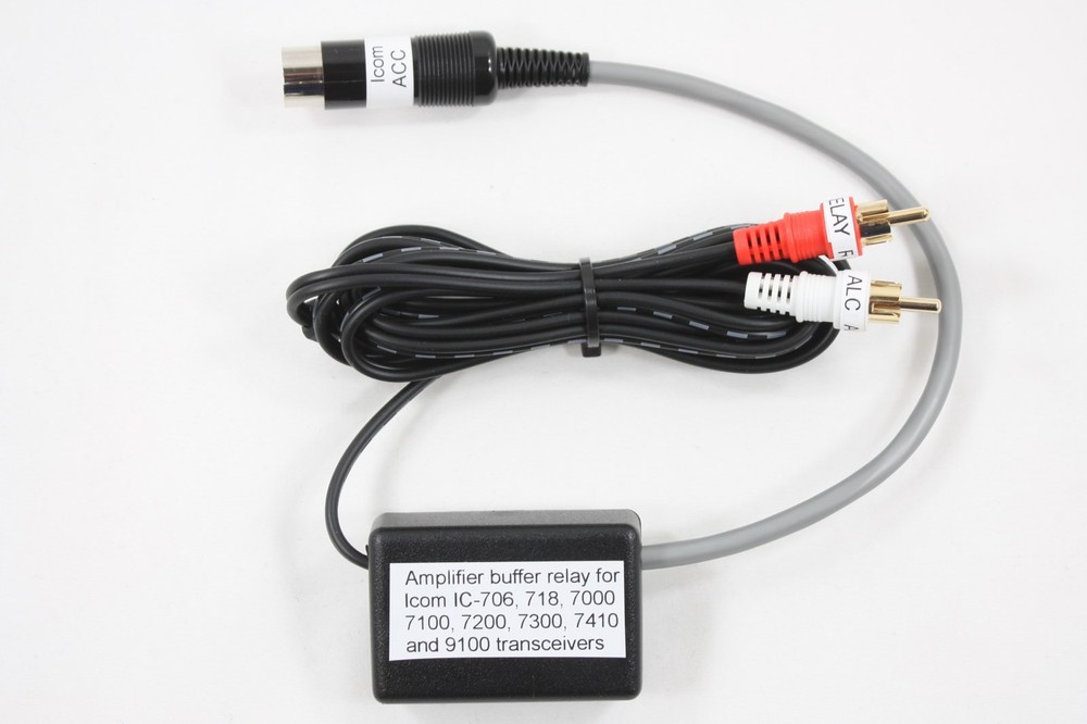 Icom Amplifier Relay Interface for radios with 13Pin DIN ACC socket MADE IN USA!