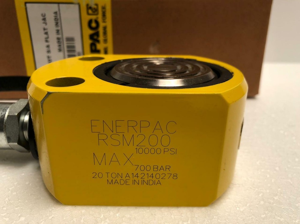 Enerpac RSM 200 Low Profile Hydraulic Cylinder Flat Jac 20 Tons Capacity