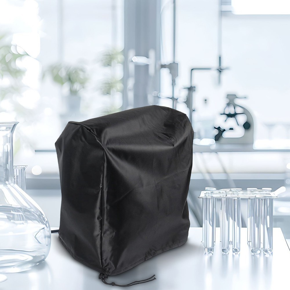 Microscope Dust Cover, Fits Full Size Microscopes, Waterproof & Dustproof, Black