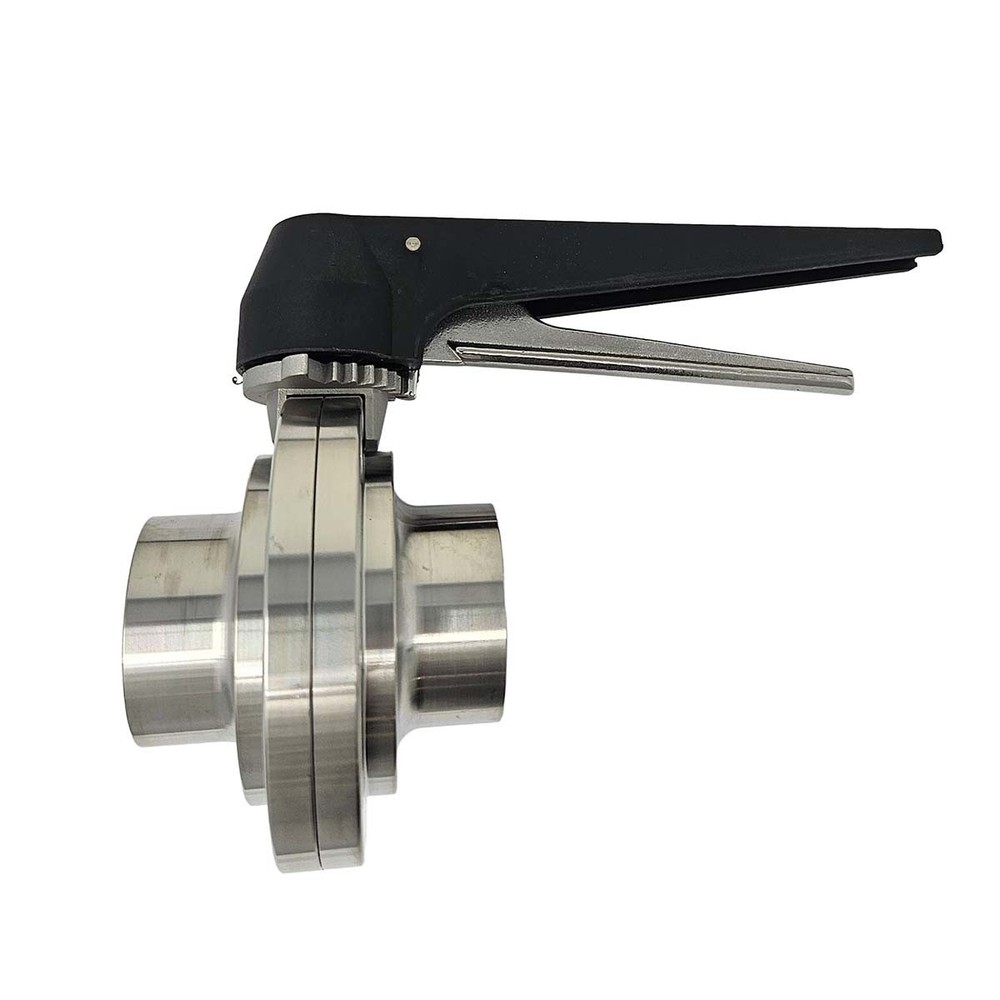 2 inch Butt Weld BFV Trigger Handle 304 Stainless Steel