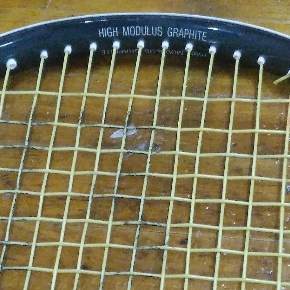 Black Knight Squash Racquet High Modulus Graphite BK4510 HAWK Grip Needs Wrapped