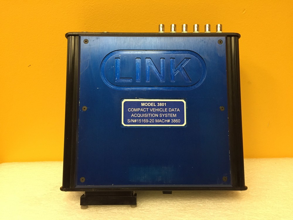 Link 3801 8 Analog CH, 6 Encoder CH, Compact Vehicle Data Acquisition System