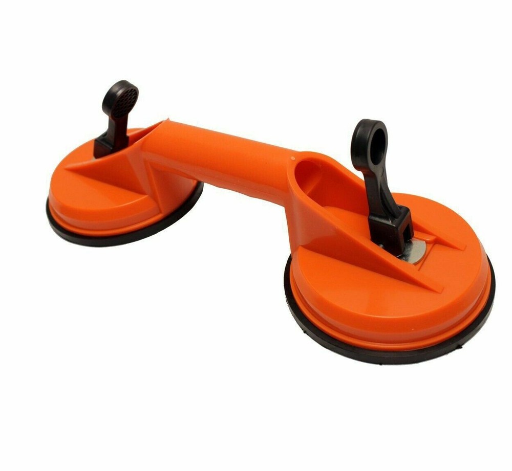 2PC 4-1/2" Double Large Suction Cup Dent Puller Dent Remover Rubber Pad Lifter