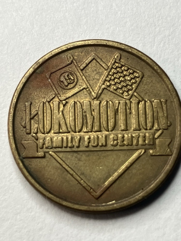 Vintage Lokomotion Arcade Token #ud5
