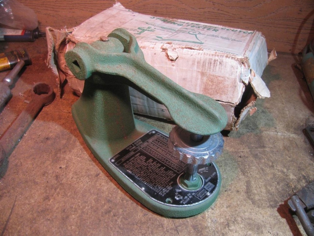 Sturtevant Richmont SPT Compression Spring Tester Valve Clutch