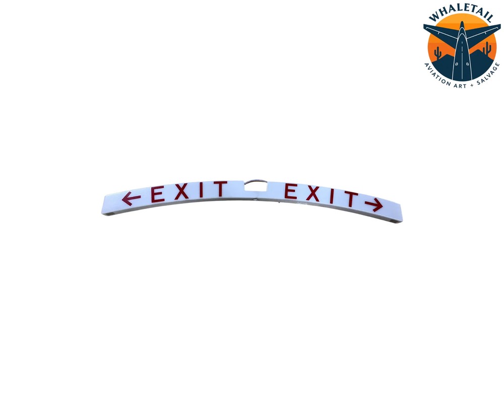CRJ Exit Sign