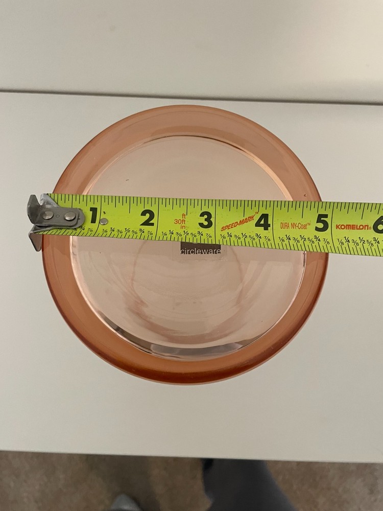 Circleware Pink Tinted Vase