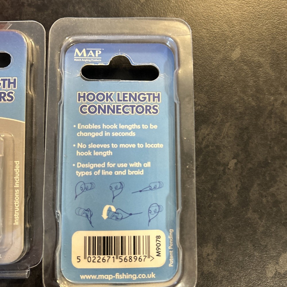 Map Hook Length Connectors 2pks