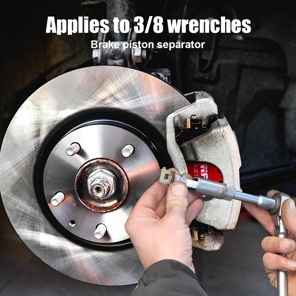 Car Cube Brake Caliper Compression Tool, Steel Rear Disc Piston 1PC