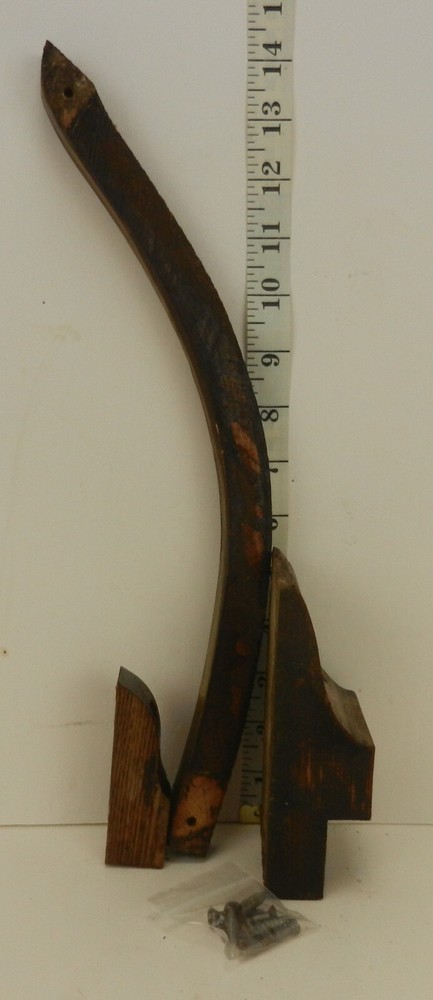 White Sewing Machine Co. Parlor Cabinet Machine Platform Guide & Stop Blocks