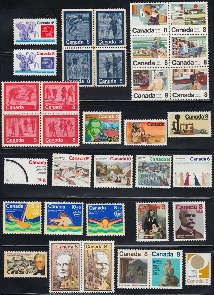 Canada = 1968-1981 Years Collection = MNH