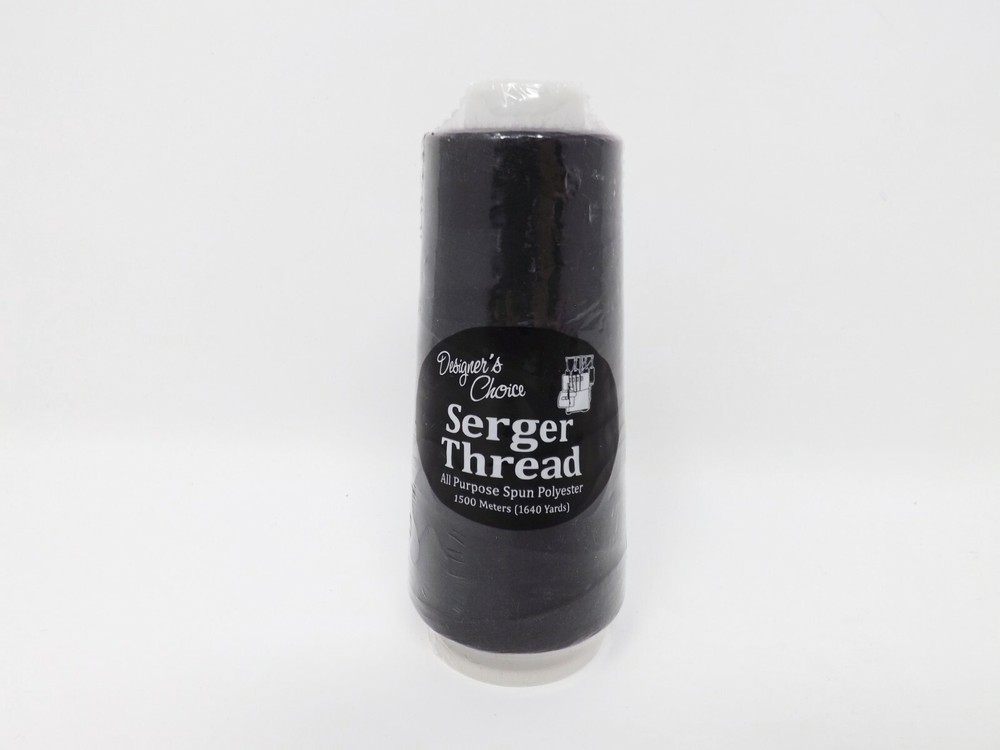 Designer's Choice Cone Serger Thread - Black