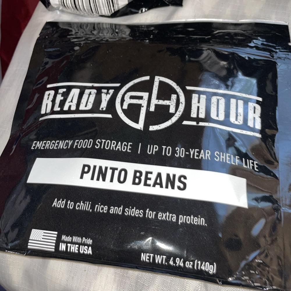 Ready Hour Emergency Food Bean Trio With Rice