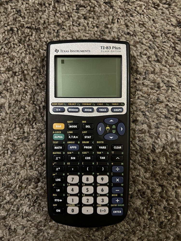 Texas Instruments TI83 Plus Silver Edition Graphing Calculator