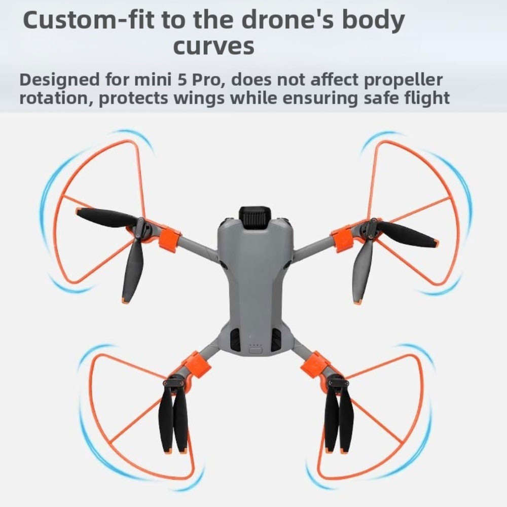 Lightweight Propeller Guard for DJI For Mini 5Pro ABS Material Quick Attach