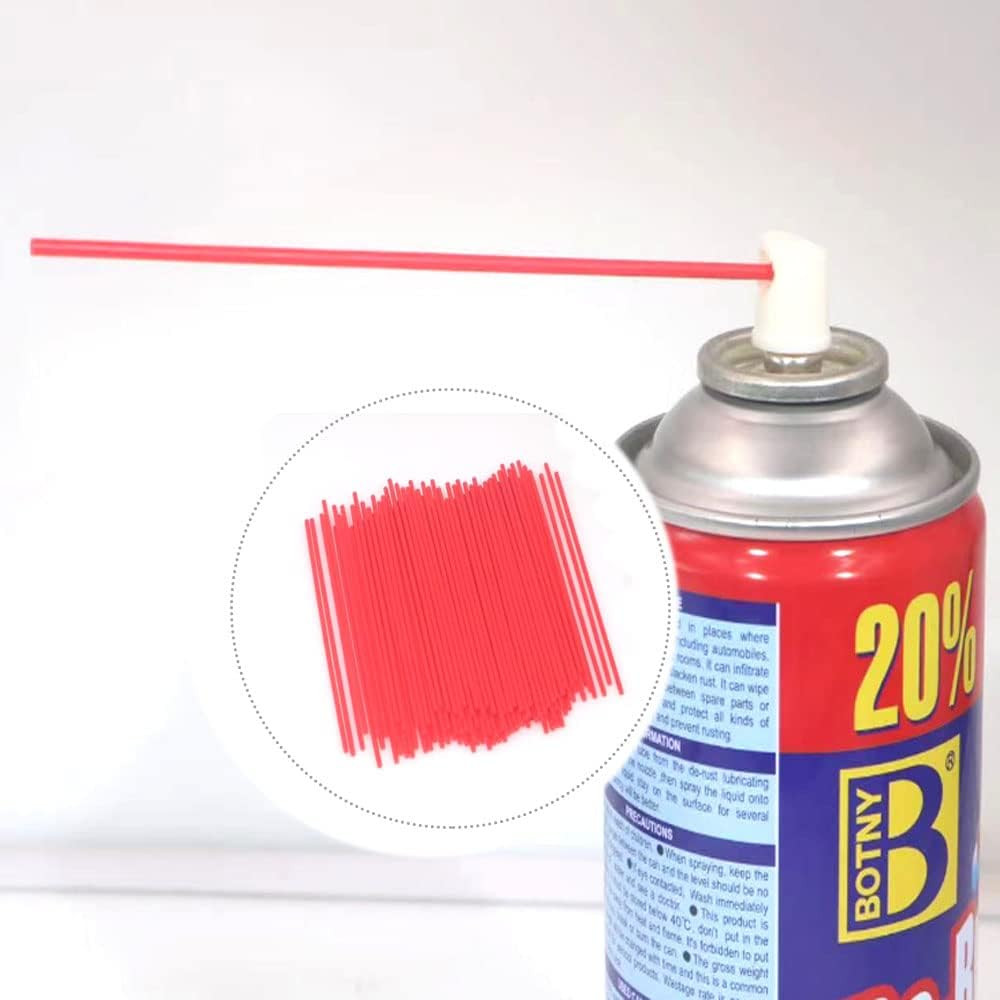 spray can straws, Replacement Spray Can Extension Straw - (50 Pack)