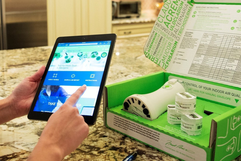 5-Room Mold Test Kit, Air & Surface Samples