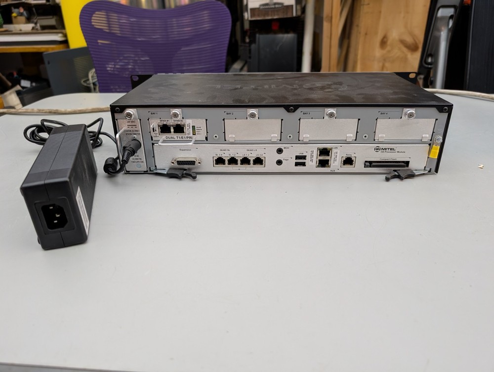 Mitel HX Controller 580.1003 Module Phone System Processor with Power Supply