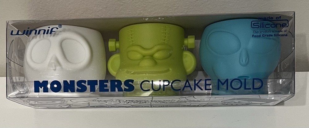 Monster Cupcake Silicone Molds NEW