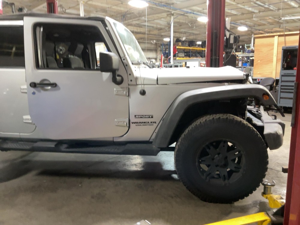 Used Windshield Frame fits: 2010 Jeep Wrangler Grade A
