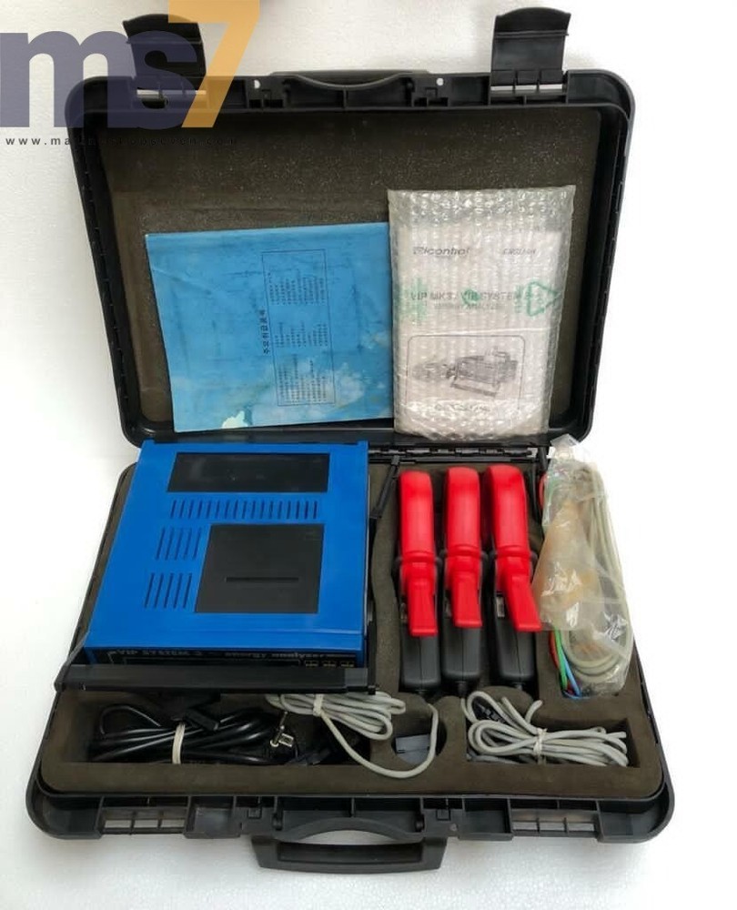 ELCONTROL ENERGY VIP SYSTEM 3 ENERGY ANALYZER WITH ACCESSORIES #NOT WORKING