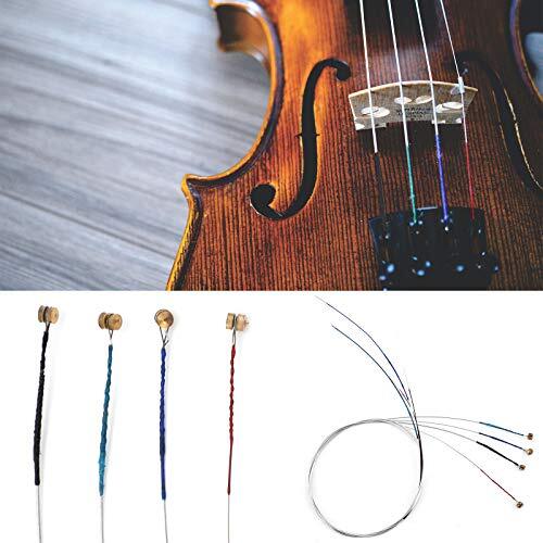 4/4 Violin String Replacement Set GDAE for Violin Instruments, 4 Pcs