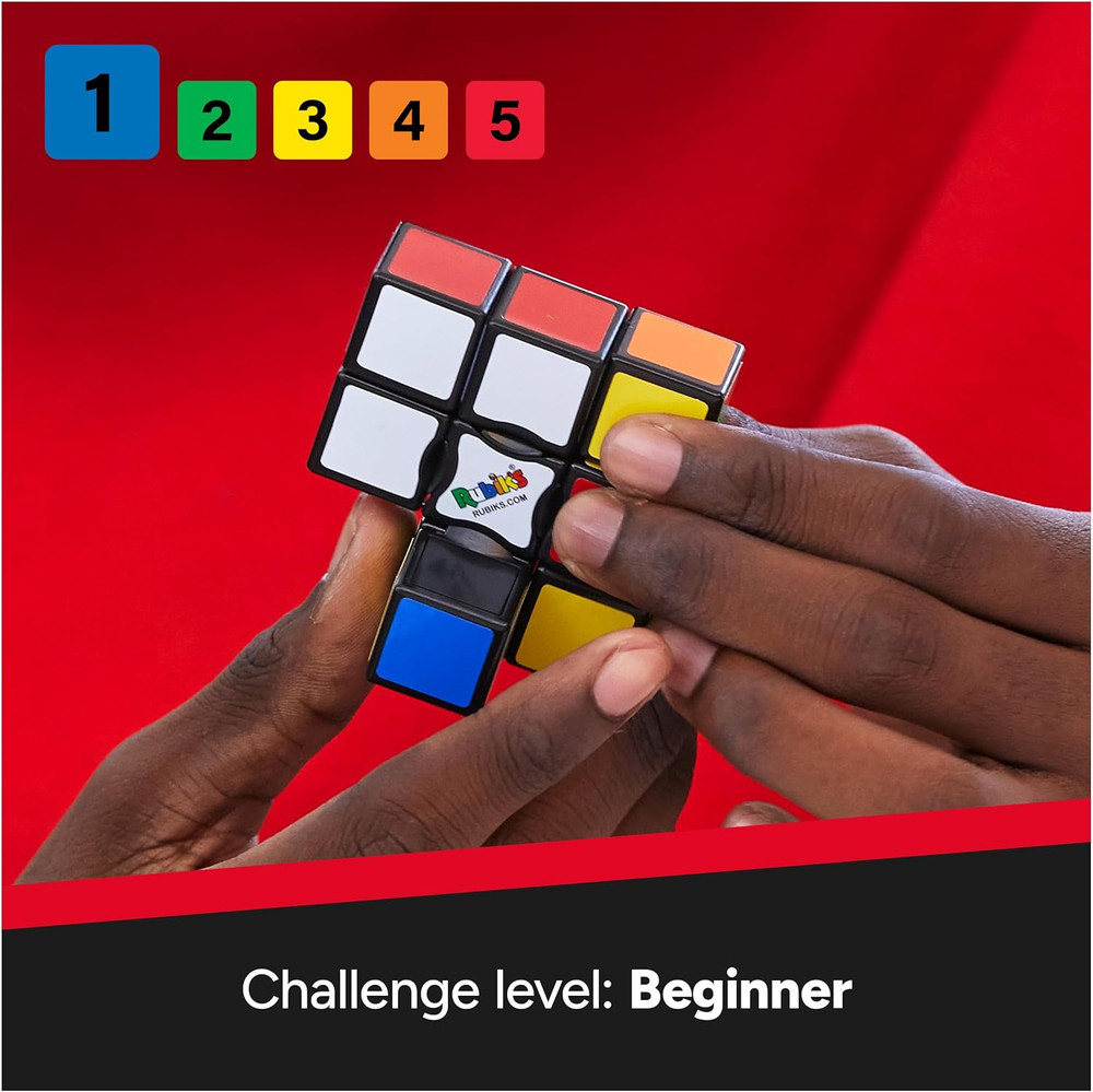Rubik’S Cube, Edge, 3X3X1 Cube for Beginners, Single Layer Puzzle Problem-Solvin