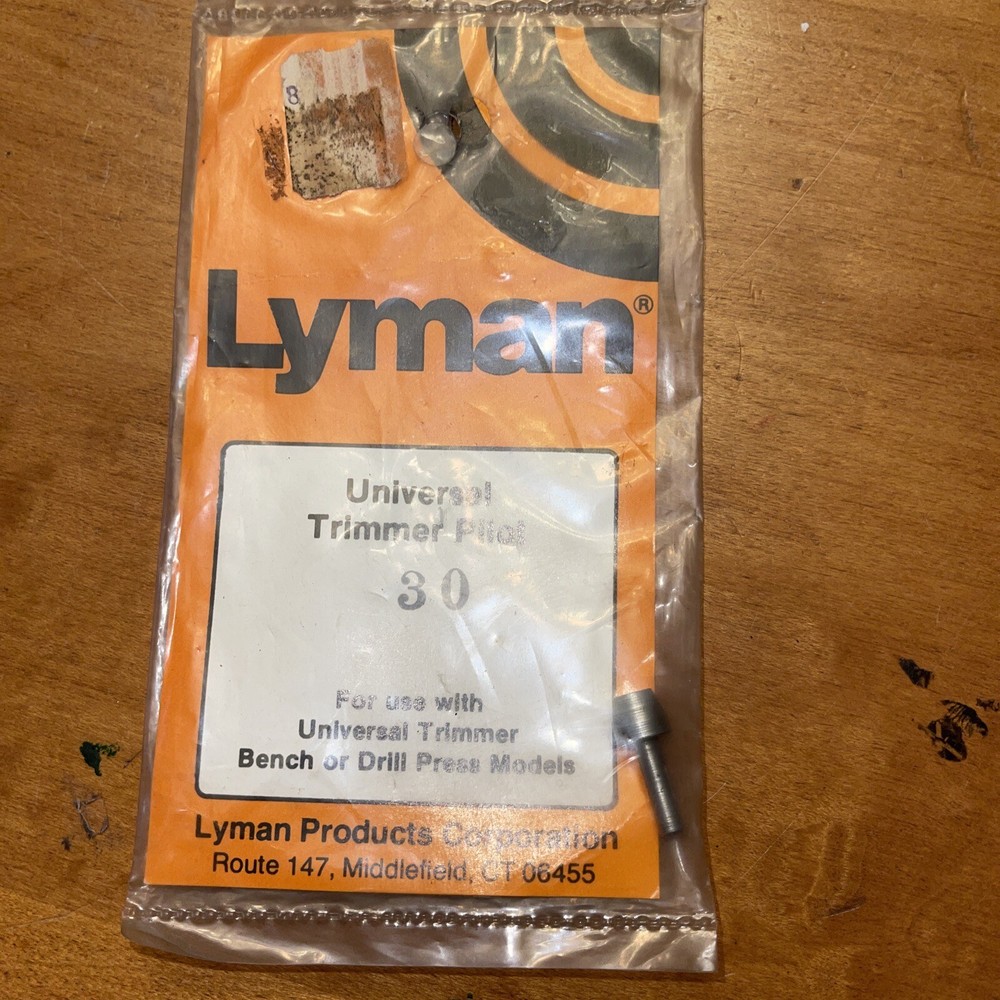 Lyman Universal Trimmer Pilot #30 For use with Universal Trimmer Bench