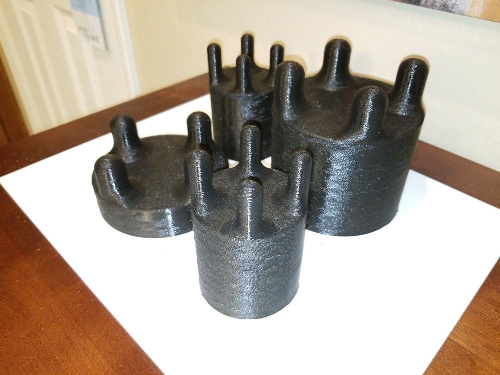 3D SCANNER SCANNING MODELS SETUP FIXTURES (4 SET)