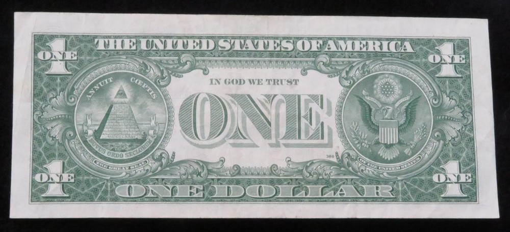1957 $1 Silver Certificate Star Note * Replacement Note * 7655