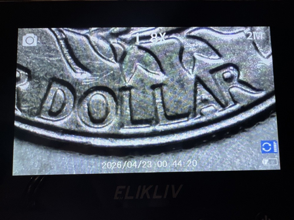 1982 D Quarter Errors In Cod We Trust' VF Condition Rim Errors Off Center Nice!