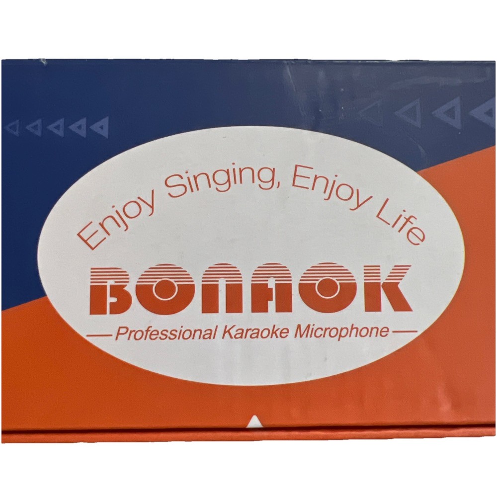 BONAOK Wireless Bluetooth Karaoke Microphone Rose Gold
