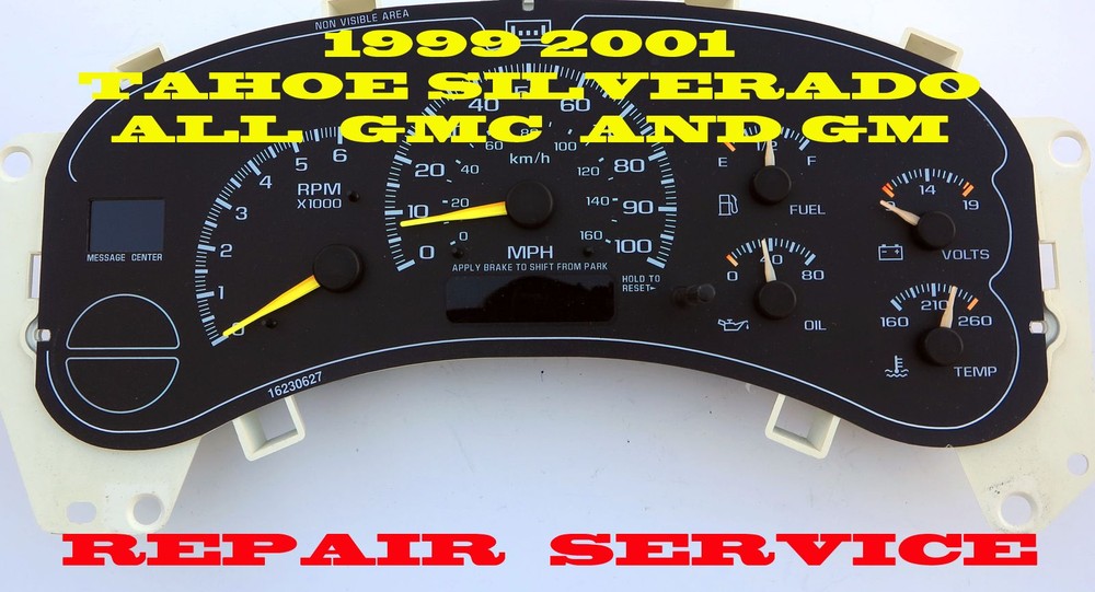GMC SILVERADO SOFTWARE AND ODOMETER CALIBRATION 1999 -2002