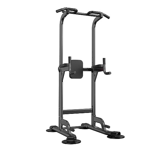 Power Tower Adjustable Height Pull Up & Dip Station Multi-Function Home X