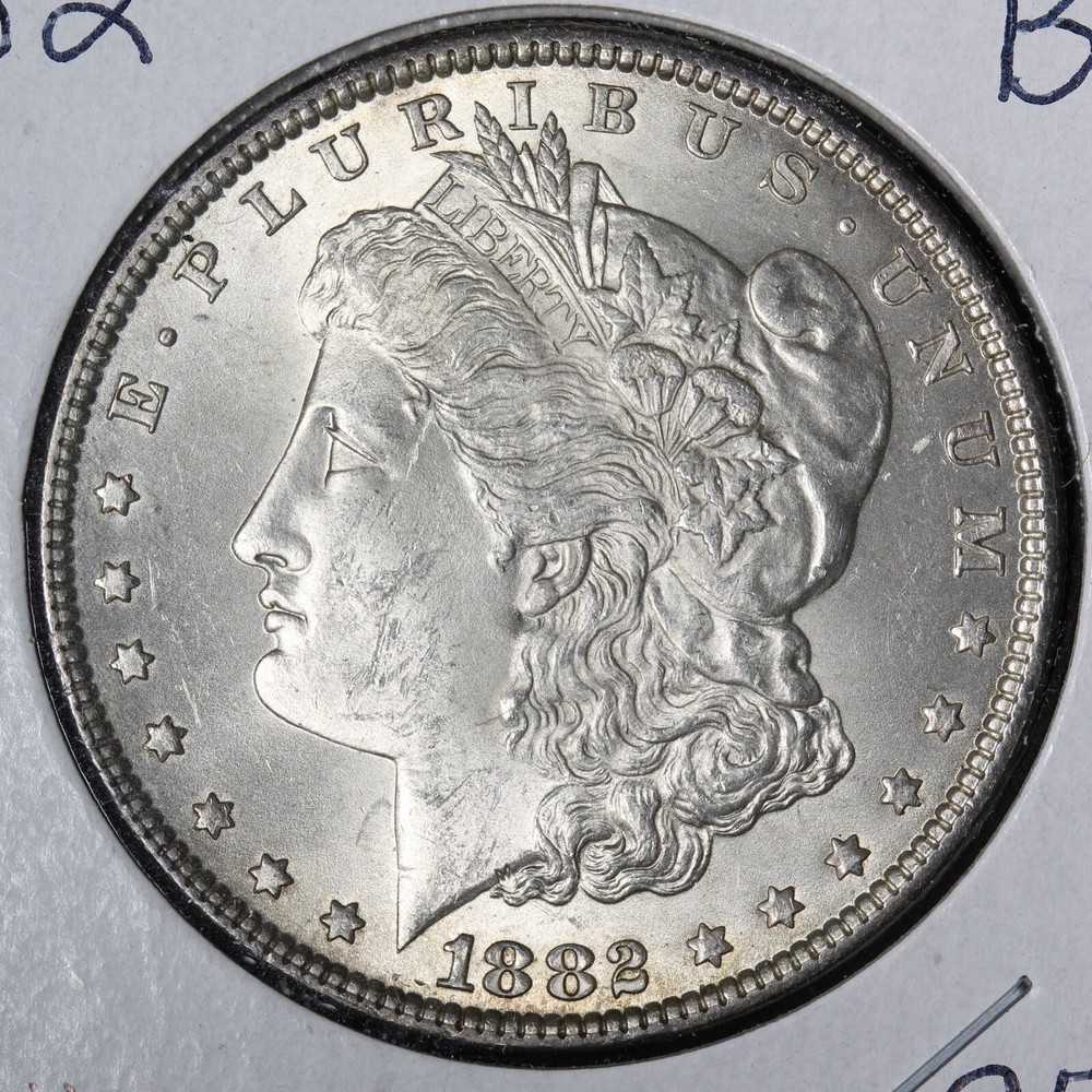 1882 Morgan Silver Dollar BU *UNCIRCULATED* MS E331 WHM