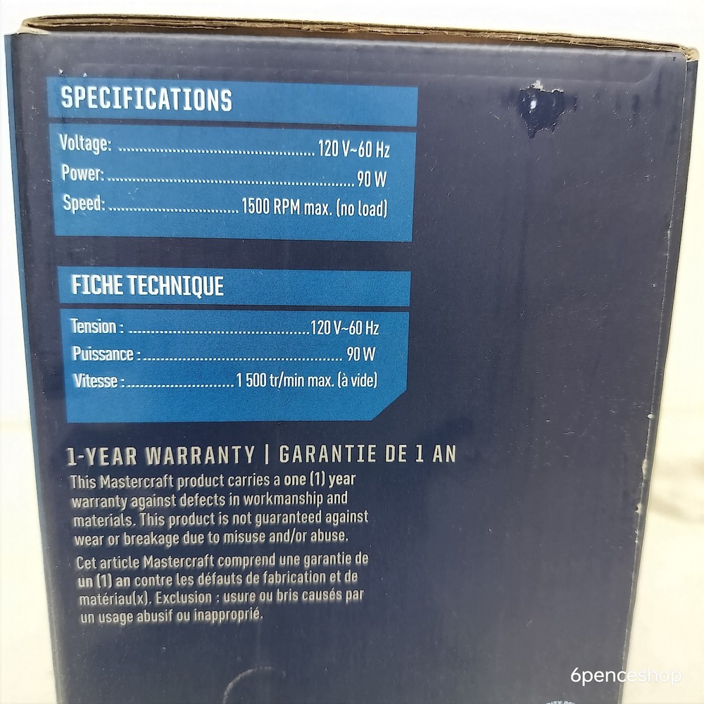 Mastercraft 054-0277-4 Drill Bit Sharpener 1/8-1/2"