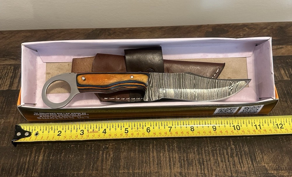 Damascus knife