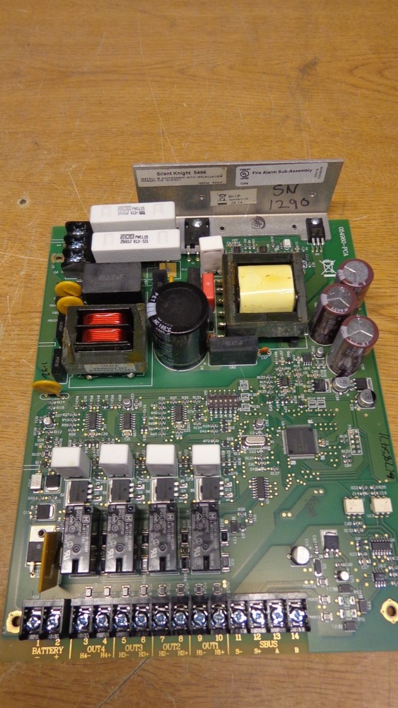 Silent Knight 5496 Power Supply Module