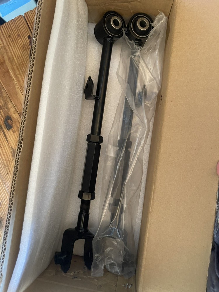 2-Pack Adjustable Rear Alignment Camber Arm Kit Replacement for TL TSX 2009